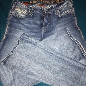 Rock revival jeans easy boot size 30